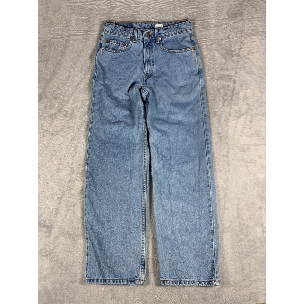 Vtg Levi's Jeans 550 1990s Mens 31x30 Light Blue Tapered Leg